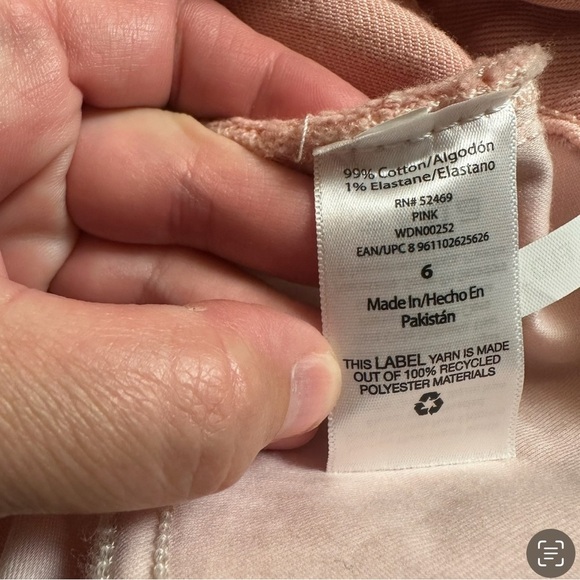 Free Assembly The Original 90's Straight Pink Pants - NWT Size 6 - Picture 12 of 15